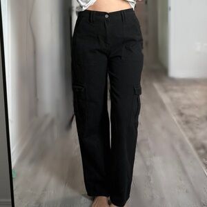 Black Cargo Pants